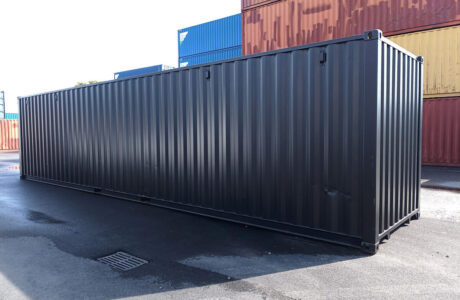 ContainerShop Modifications 40ft Roller Door - Black
